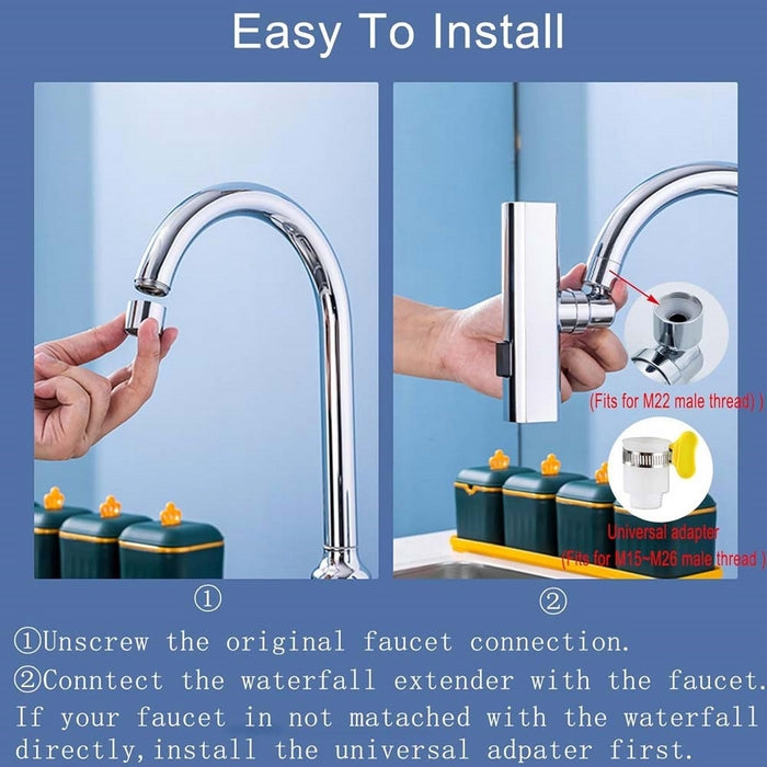 3 Modes Universal Kitchen Sink Faucet