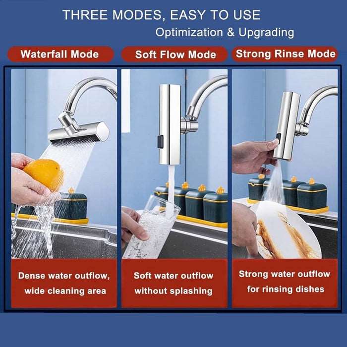 3 Modes Universal Kitchen Sink Faucet