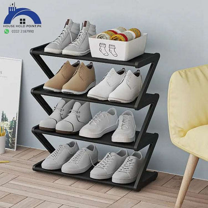 4 Layers Shoe Organizer Rack