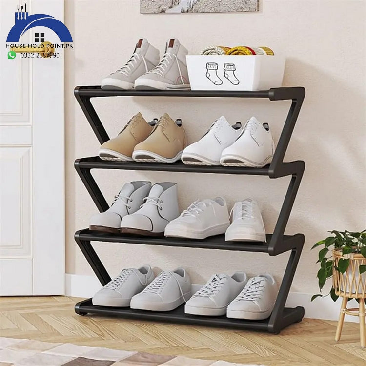 4 Layers Shoe Organizer Rack