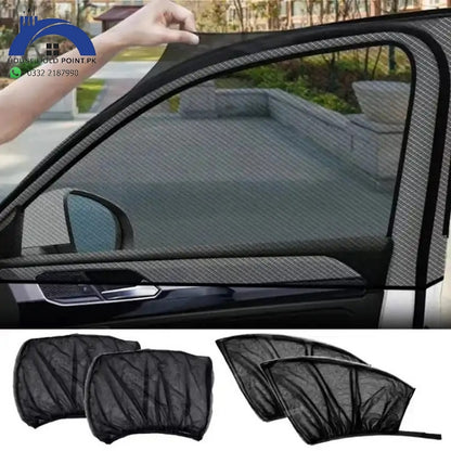 4pcs Universal Car Window Shades