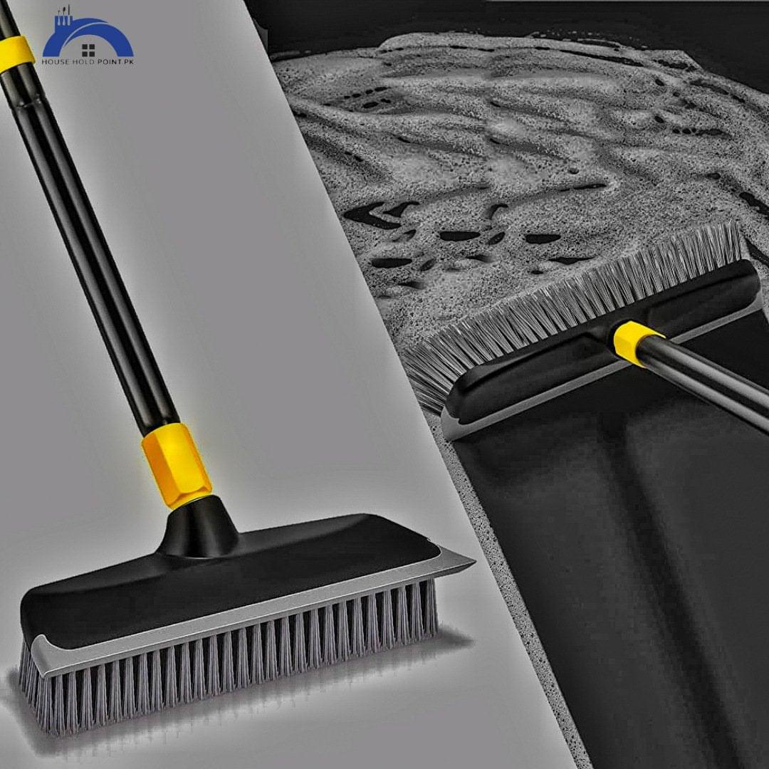 2 In 1 Rotating Floor Brush & Scrubber