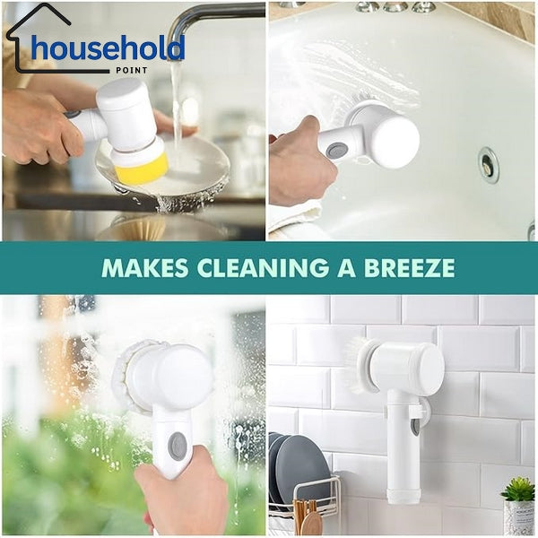 5 In 1 Cordless Magic Cleaning Brush