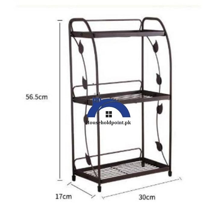 2 /3 Layers Iron Rectangle Rack Stand