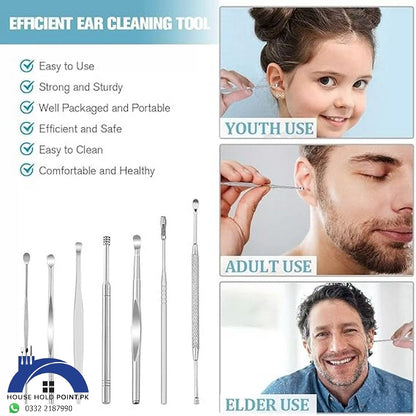 6 Pieces Ear Cleaning Tools (Pack Of 2)