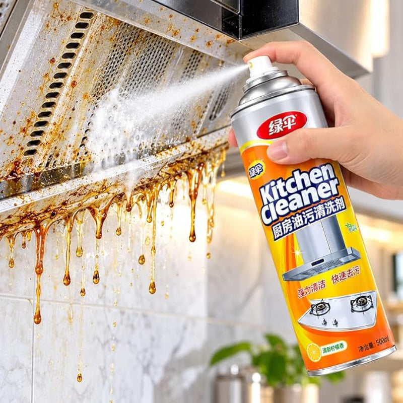 Kitchen Grease Cleaner Spray – Lemon Fresh, 260 ml
