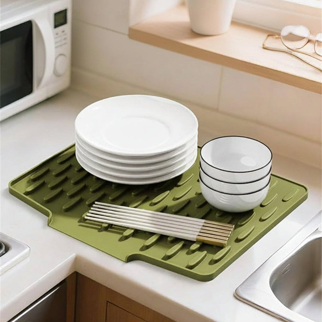 Silicone Anti Slip Kitchen Drain Mat