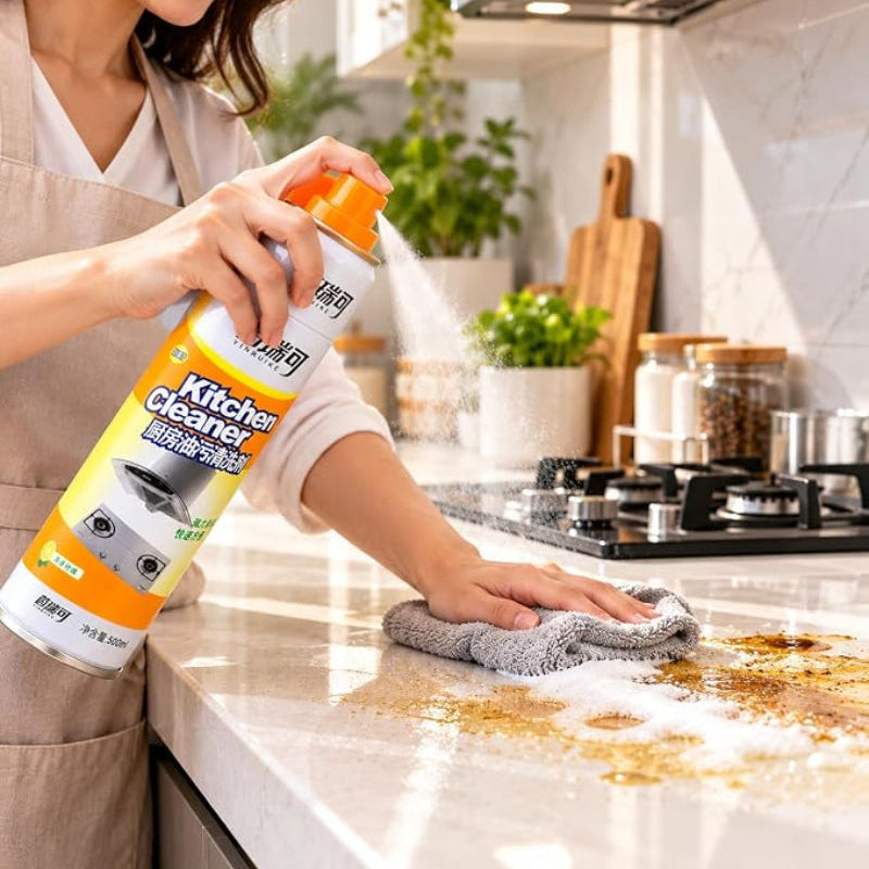 Kitchen Grease Cleaner Spray – Lemon Fresh, 260 ml