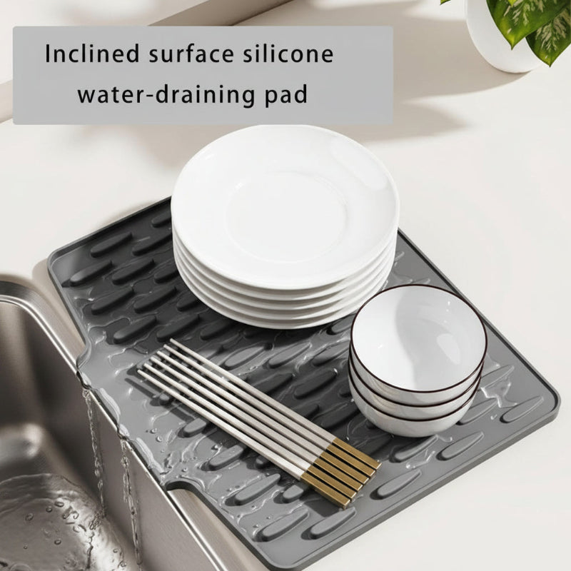 Silicone Anti Slip Kitchen Drain Mat