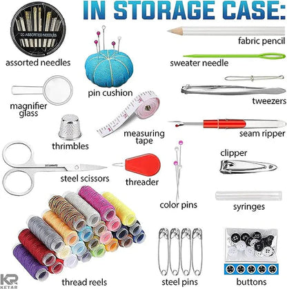 93Pcs Sewing Tool kit with Premium Quality Bag