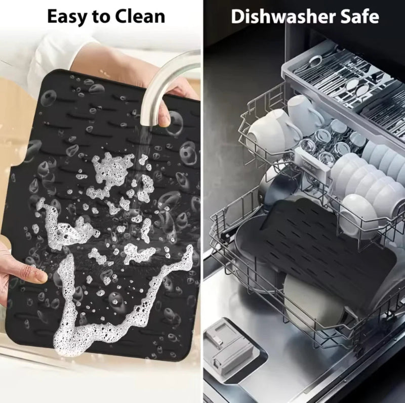 Silicone Anti Slip Kitchen Drain Mat