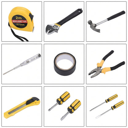 9-Piece Home Repair Tool Kit with Carry Case