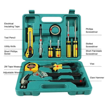9-Piece Home Repair Tool Kit with Carry Case