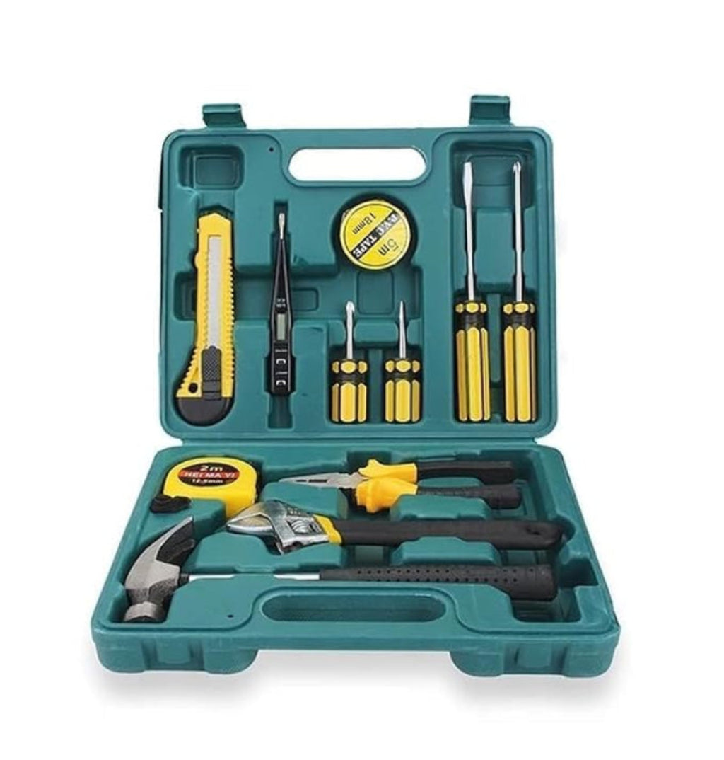 9-Piece Home Repair Tool Kit with Carry Case