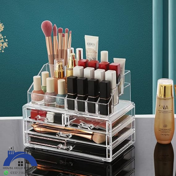 4 Drawer Cosmetic Makeup Organizer