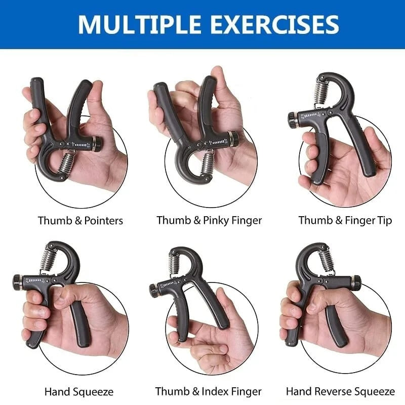 Adjustable Multi Use Hand Grip Strengthener