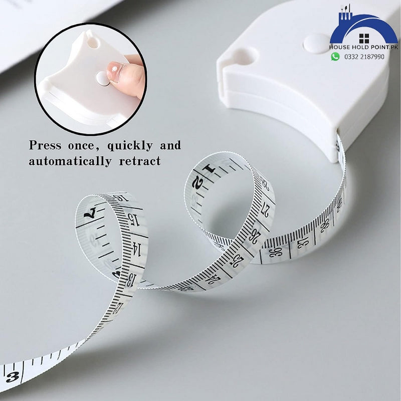 Body Retractable Self Measuring Tape