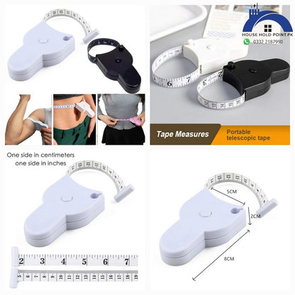 Body Retractable Self Measuring Tape