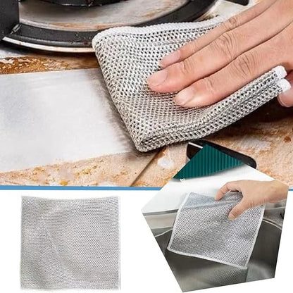 Dishwashing Wire Cloth 5/10 Pcs Set Pack Of 10