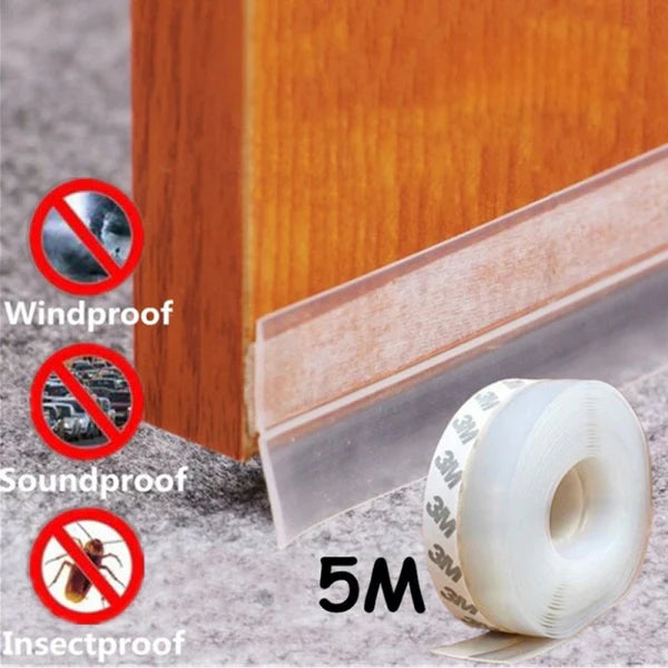 Door & Window Sealing Tape Self Adhesive 5 Meter Single Roll (5 Meters)