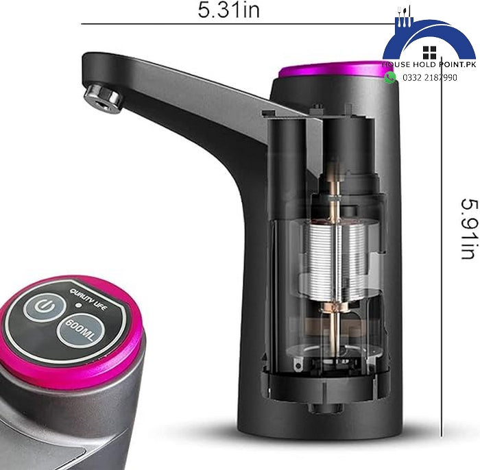 Dual Button USB Rechargeable Water Pump