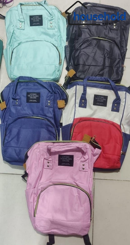 Expandable Mummy Diaper Backpack, Waterproof Baby Travel Bag