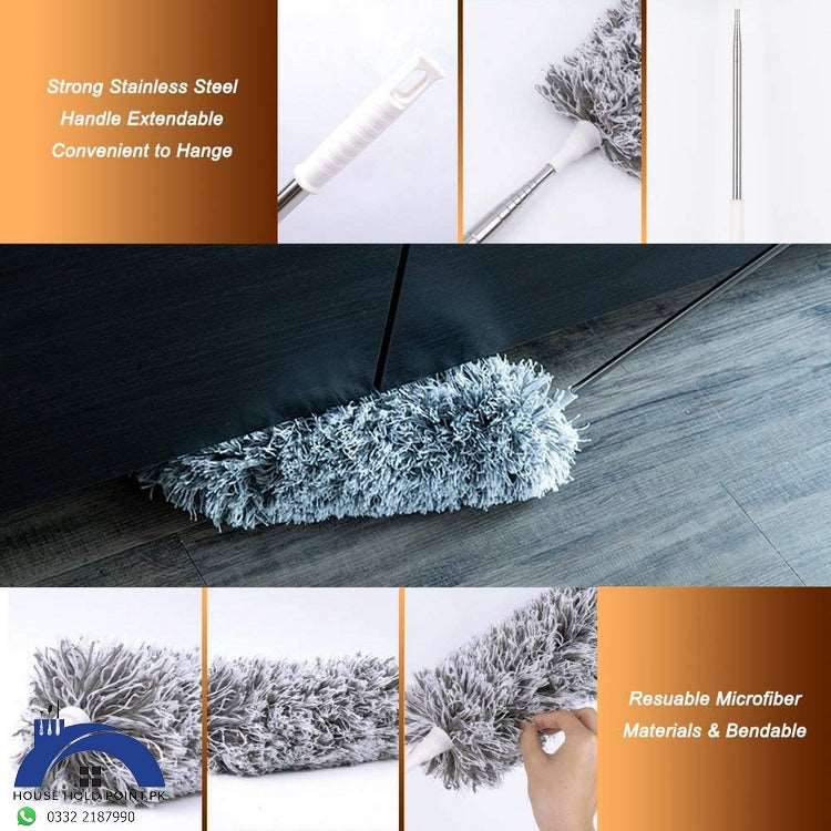 Telescopic Extendable Extra Long Microfiber Duster