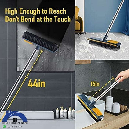 Floor Scrub Brush With Adjustable Long Handle