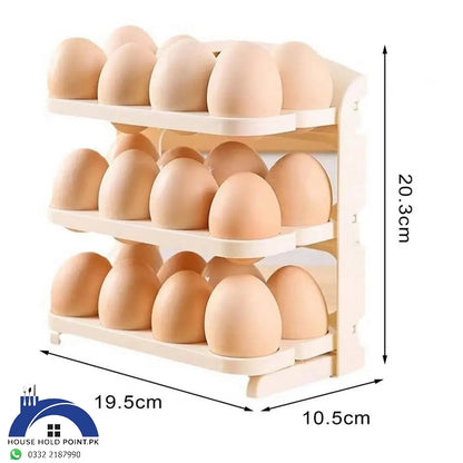 Folding Portable Egg Storage Rack