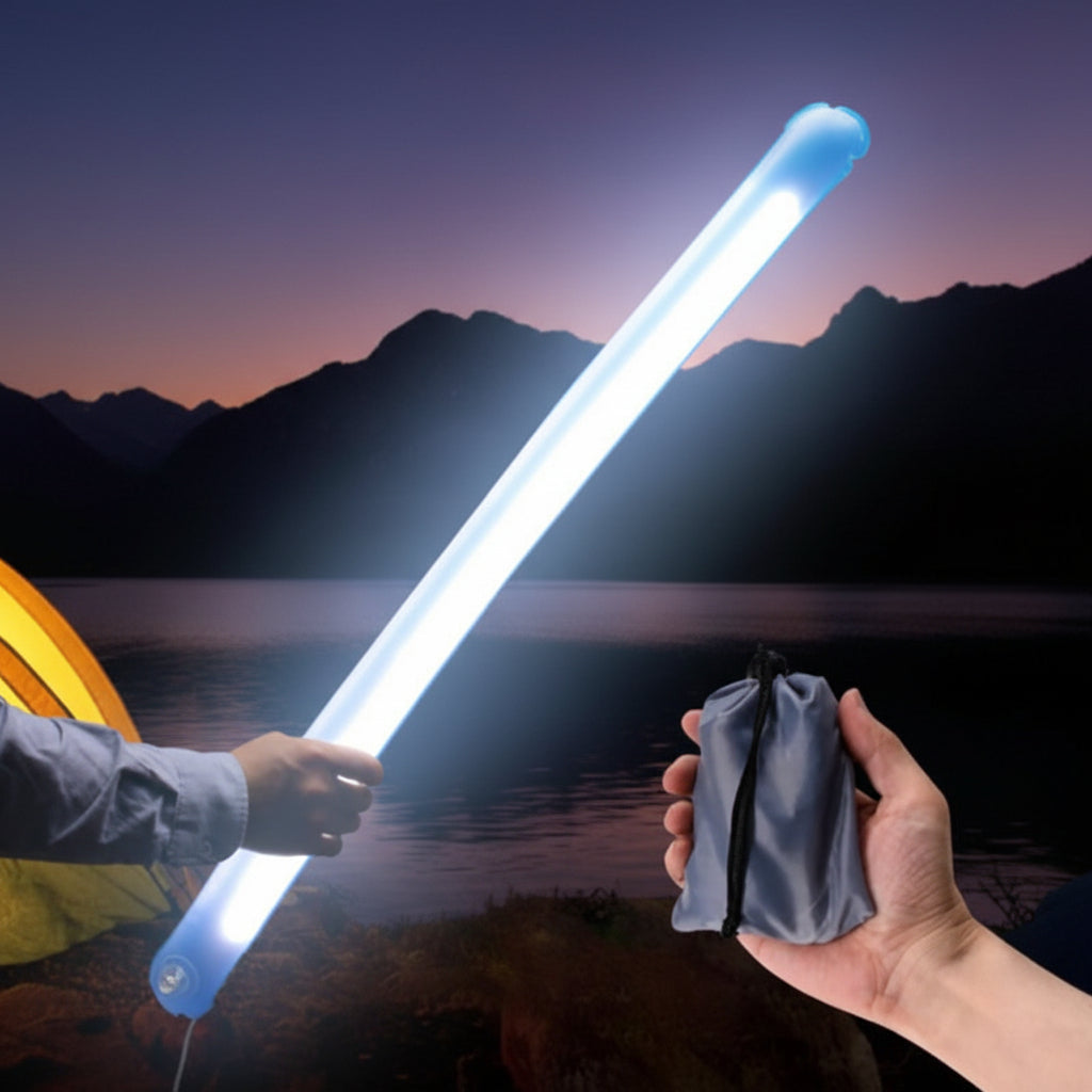Foldable Inflatable USB Bright Waterproof Camping Light