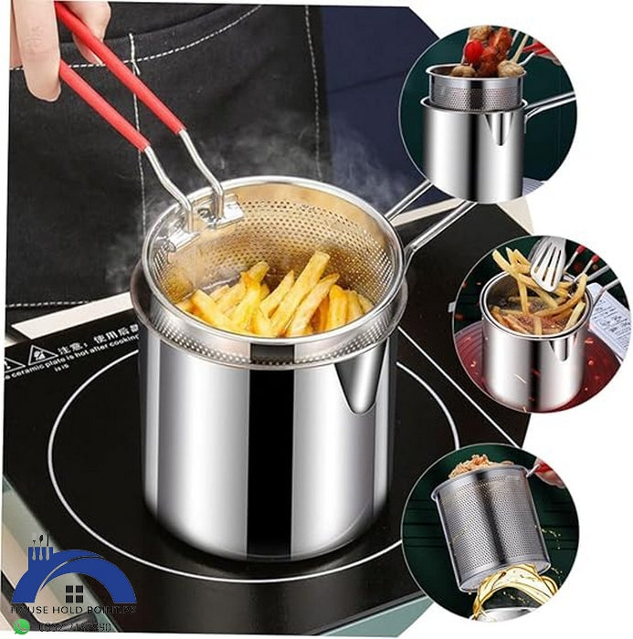 Fryer Pot With Strainer