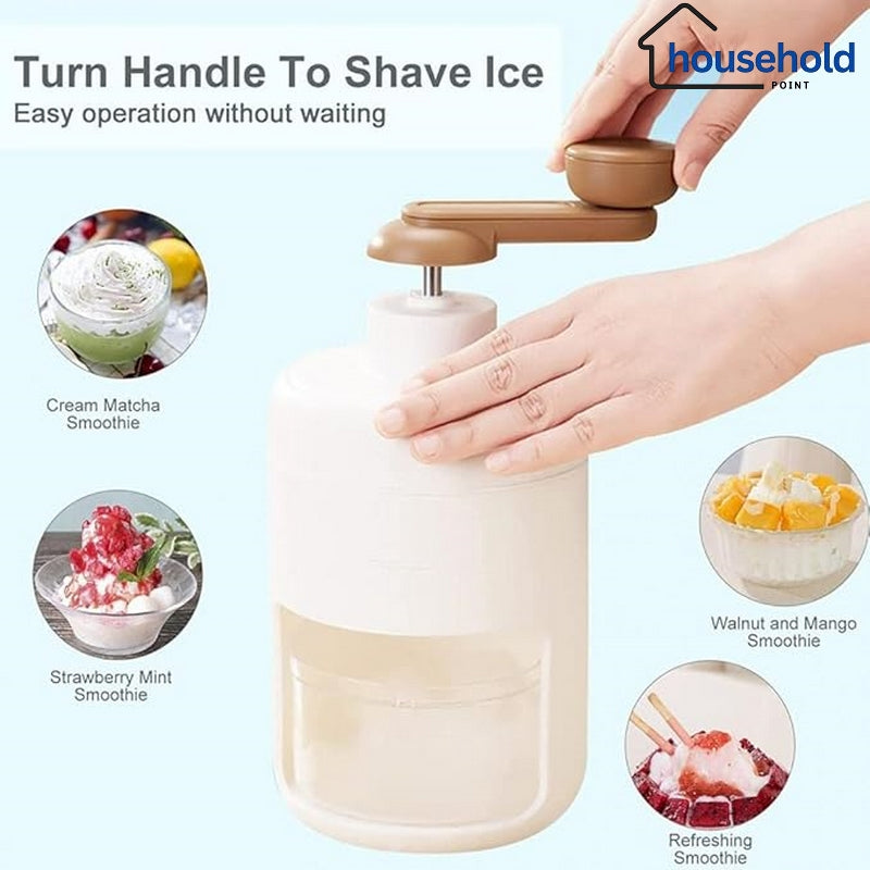 Manual Ice Shaver Crusher