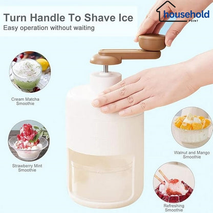 Manual Ice Shaver Crusher