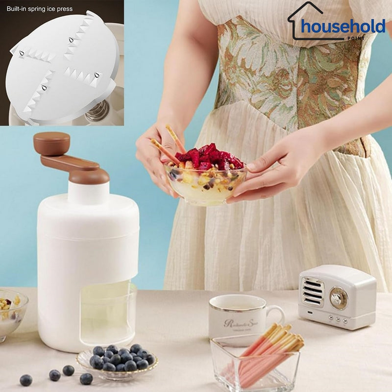 Manual Ice Shaver Crusher