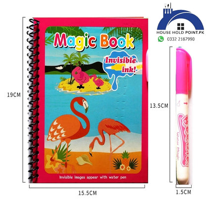 Magical Reusable Water Coloring Book for Children