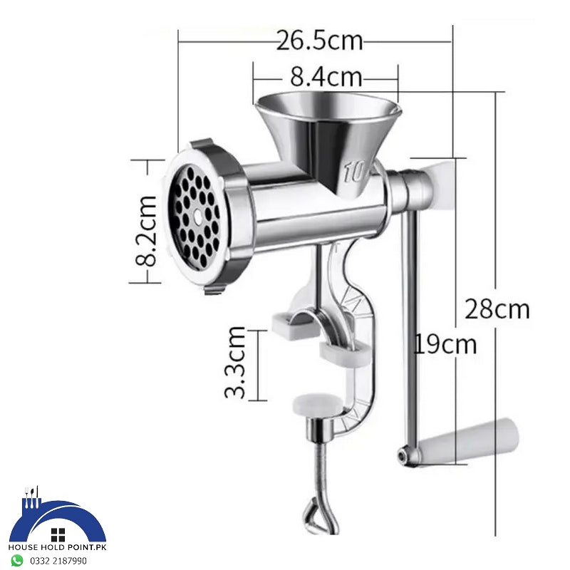 Manual Meat Grinder Mincer Machine