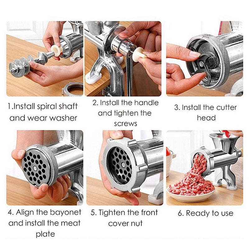 Manual Meat Grinder Mincer Machine