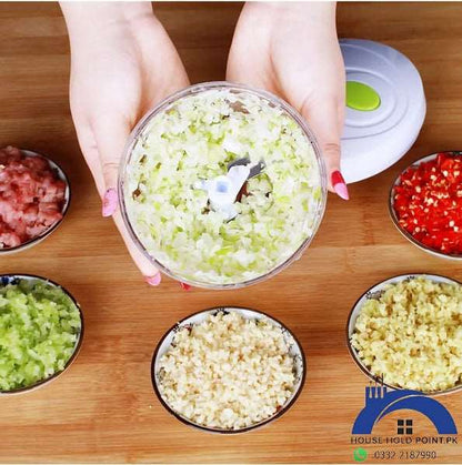 Manual Vegetable Chopper & Cutter