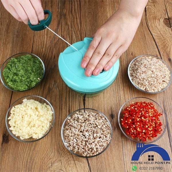 Manual Vegetable Chopper & Cutter