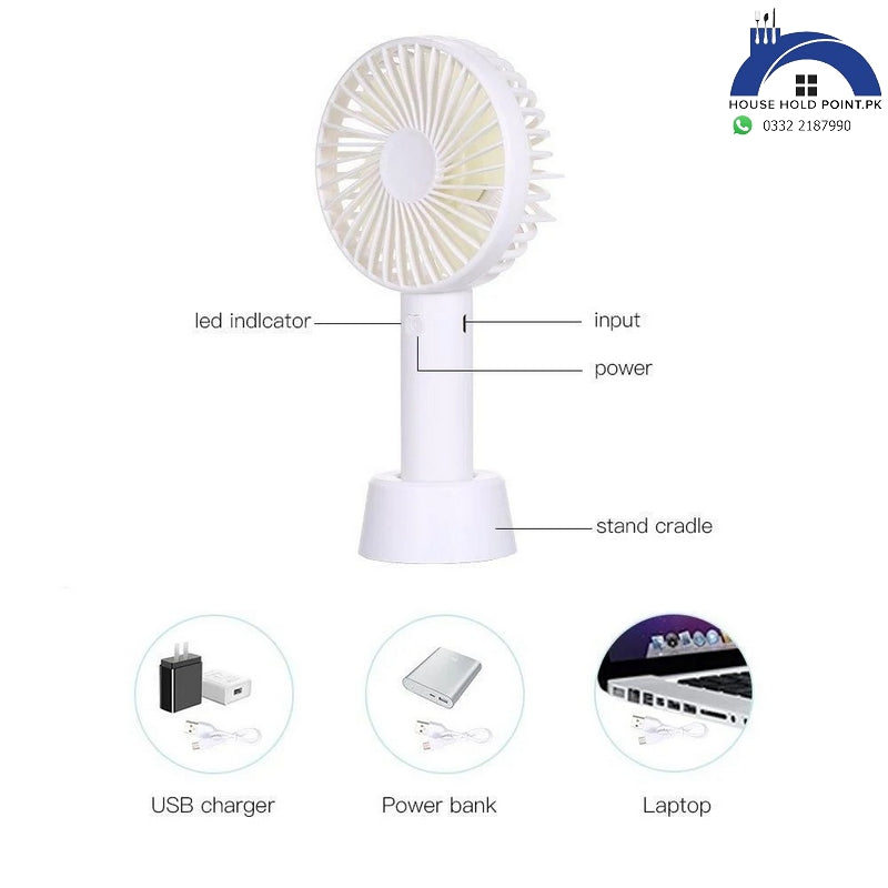 Mini Handheld Rechargeable Fan