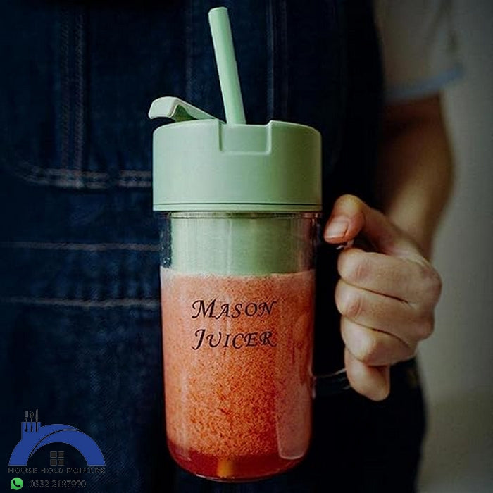 Mini Portable USB Mason Juicer