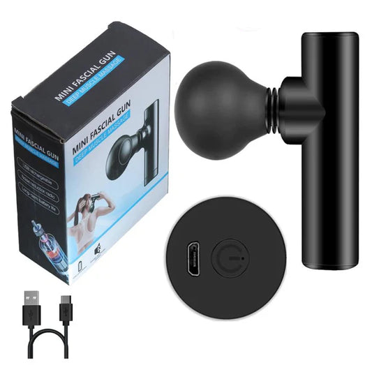 Mini Rechargeable 4 Modes Gun Body Massager