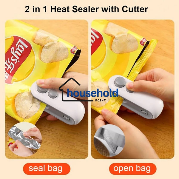 Rechargeable 2 in 1 Heavy duty Bag Sealer