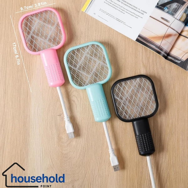 2 In 1 Mini Mosquito Killer Racquet Lamp