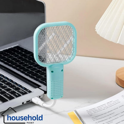 2 In 1 Mini Mosquito Killer Racquet Lamp