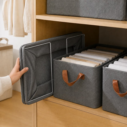 New Non Woven Clothes Organizer (Pack Of 3)