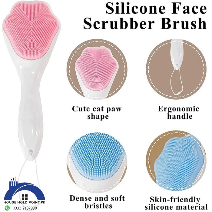 Silicone Face Wash Brush (Pack Of 2)