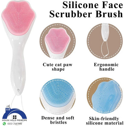 Silicone Face Wash Brush (Pack Of 2)