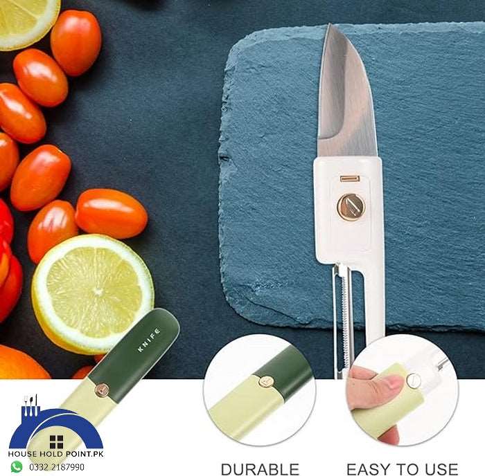 Portable 2 in 1 Knife With Peeler