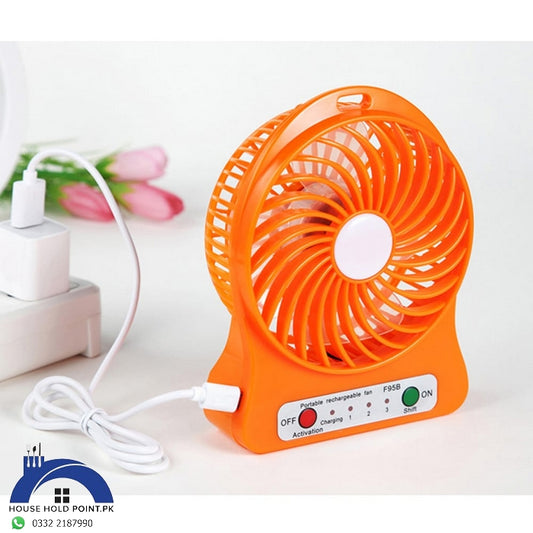 Portable Rechargeable LED Fan